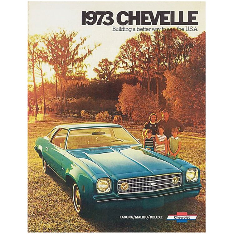 Showroom Brochure 1973 Chevelle