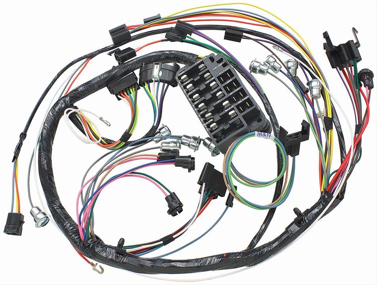 Wiring Harness Dash 1966 Chevelle/El Camino Warning Lights/Auto./Column Shift