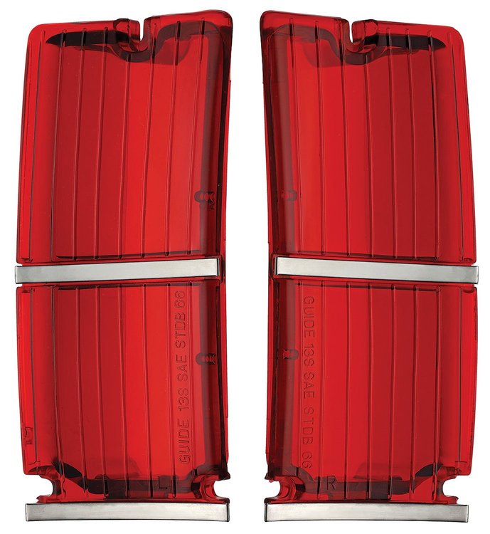 Tail Lamp Lens 1966 Chevelle Wagon/El Camino