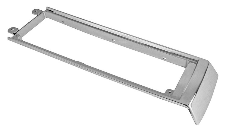 Rear Console Compartment Upper Chrome 1966-67 Chevelle/El Camino