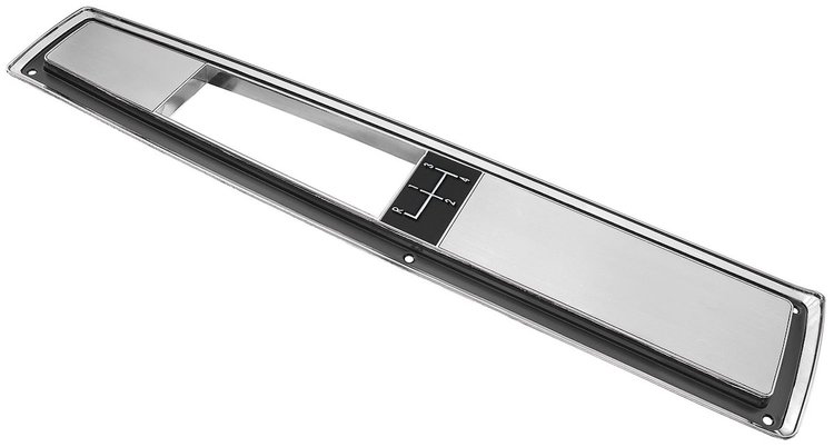 Console Top Plate 1968-72 Chevelle/El Camino