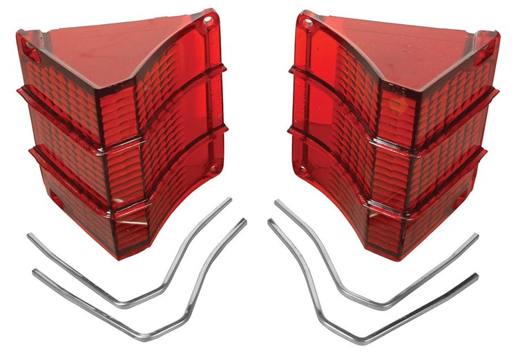 Tail Lamp Lens 1967 Chevelle Wagon/El Camino