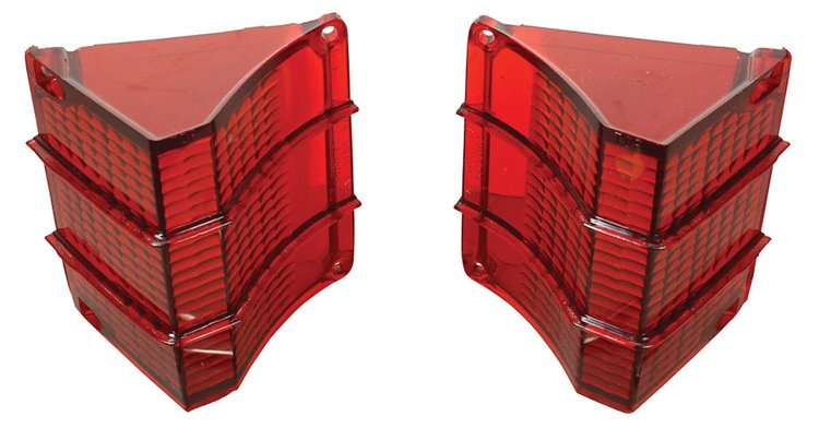 Tail Lamp Lens 1967 Chevelle Wagon/El Camino