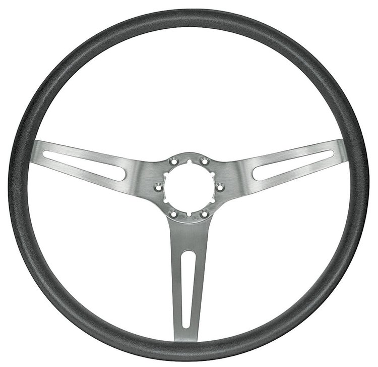 Steering Wheel 3-Spoke 1969-72 CH/EC/MC