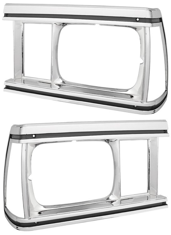 HDLAMP BEZELS PAIR EL CO