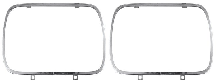 99L0081-PR Retaining Ring, Headlamp, 1978-81 w/2 Headlight System, Pair