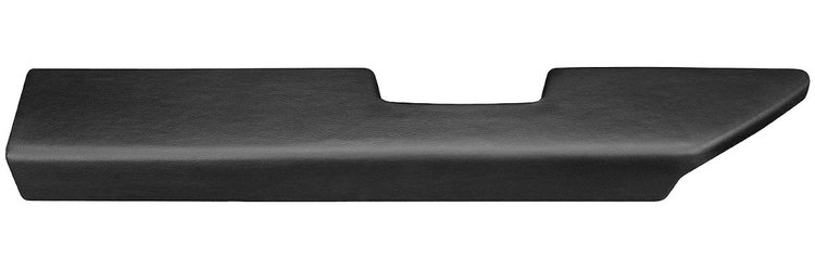 ARMREST PAD FRONT BLACK