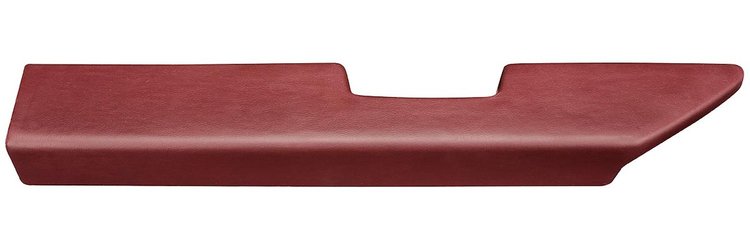 ARMREST PAD FRONT CARMINE
