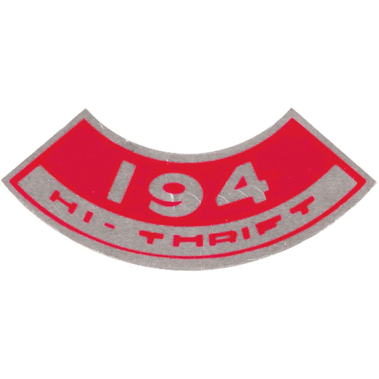 Decal Chevelle/El Camino Air Cleaner 194