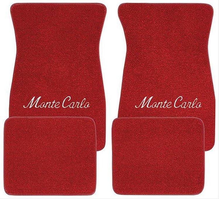 Floor Mats Raylon 1970-74 Monte Carlo Script Logo