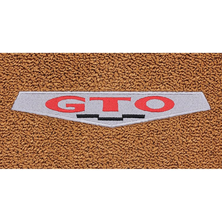 Floor Mats Raylon 1964-73 GTO Logo
