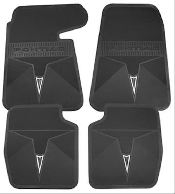 Floor Mats Rubber 1961-70 Pontiac Original Style