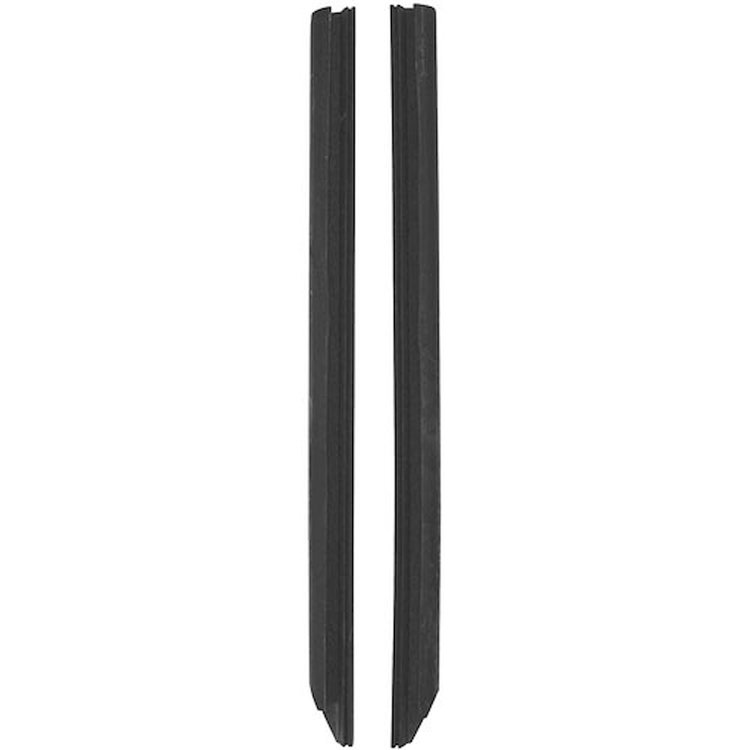 Quarter Window Vertical Weatherstrips 1966-1967 Chevy Chevelle