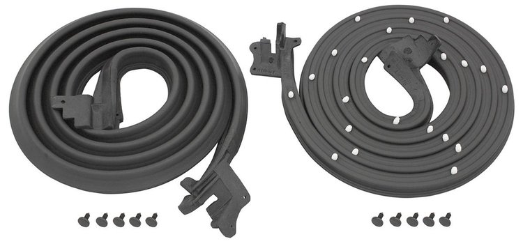 Door Seal for 1968 Pontiac GTO, Lemans, Tempest Coupe/Convertible [Pair]