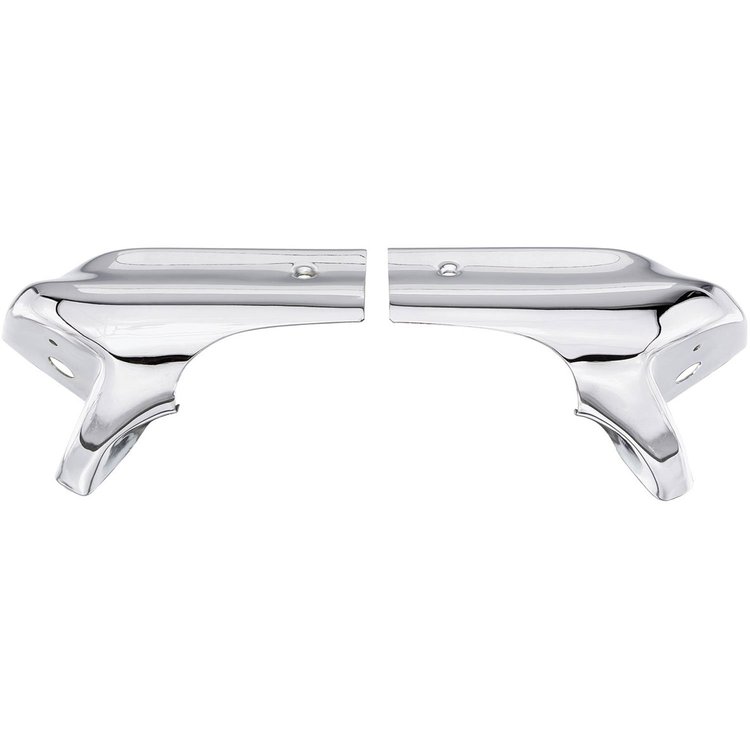 Convertible Header Molding Chrome Caps 1966-67 GM A-Body