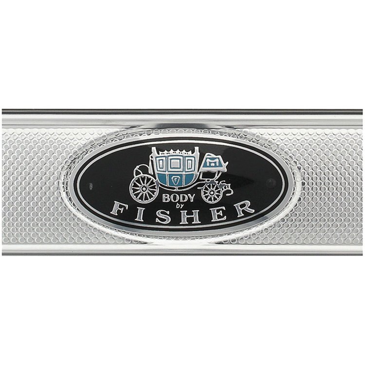 Aluminum Fisher Body Step Plates 1959-60 Pontiac Bonneville/Catalina 2-Door