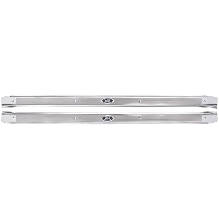 Aluminum Fisher Body Step Plates 1965-70 Pontiac Bonneville/Catalina 4-Door