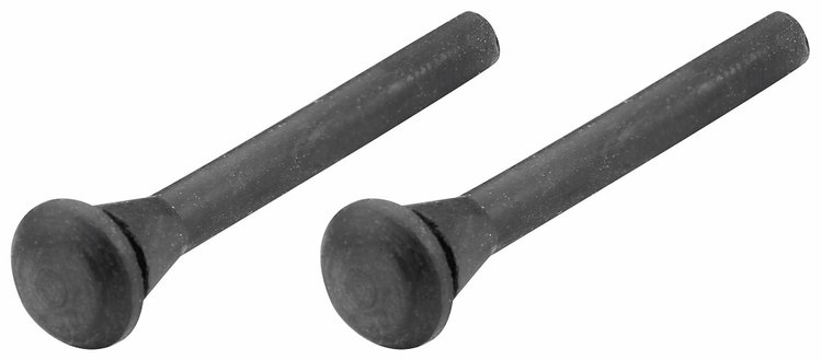 Rubber Bumpers Fuel Door 1959 Bonneville/Catalina Exc. Station Wagon Pair