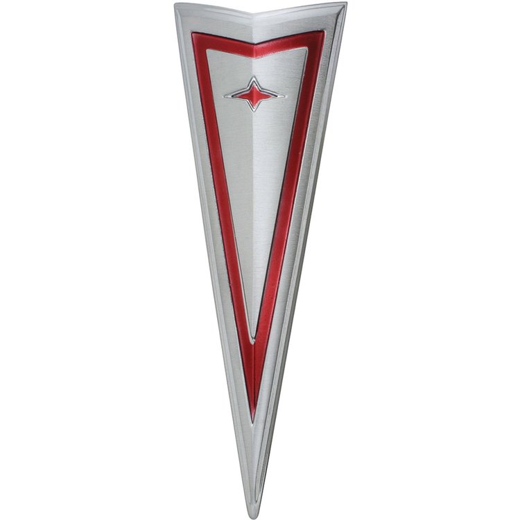 Emblem Front Bumper 1970 Bonneville/Catalina Arrowhead