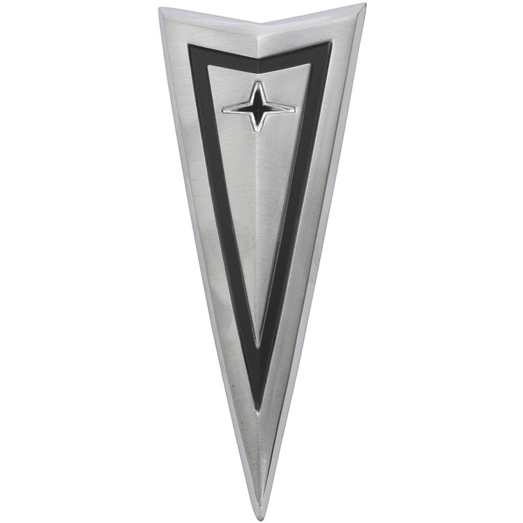Emblem Front Header 1969 Bonneville/Catalina Arrowhead
