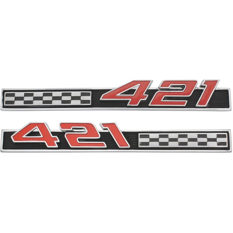 Emblem Fender 1965 Bonneville/Catalina/Grand Prix 421