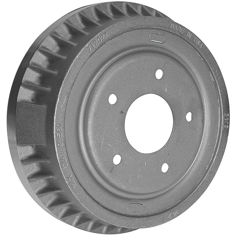 Brake Drum Rear 1964-72 CH/EC/MC 9-1/2 X 2 3 Tall Finned Type