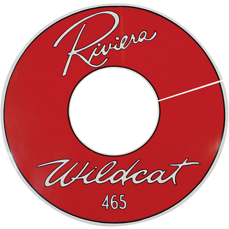 Decal 63 Riviera Air Cleaner Wildcat 465 14 Clear