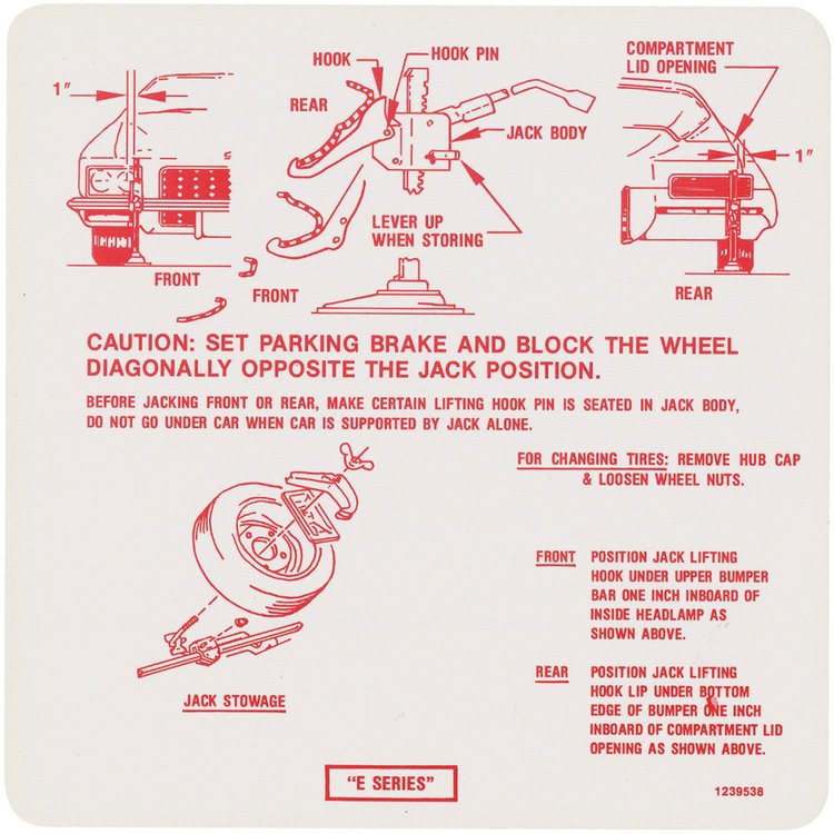 Decal 72 Riviera Jack Instruction