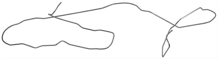 Fuel Line Front/Rear 1971-76 Riviera 3/8