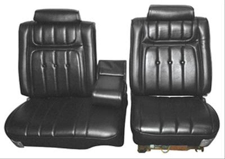 Seat Upholstery 1973 Riviera Custom Front Split Bench w/ Armrest