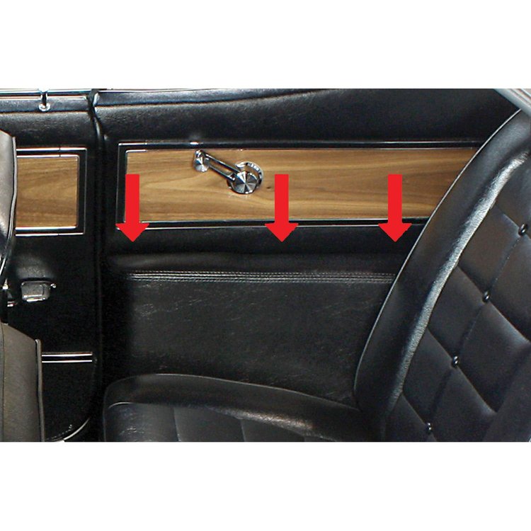 Armrest Panel Covers 1963-64 Riviera Rear Pair
