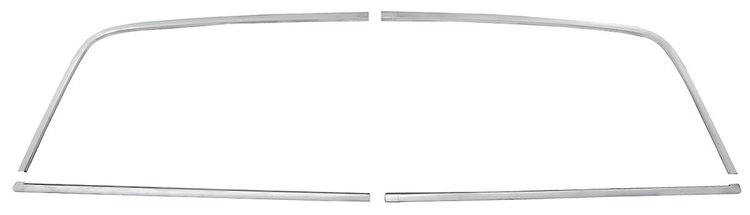Window Reveal Molding Set Rear 63-65 Riviera 4pc