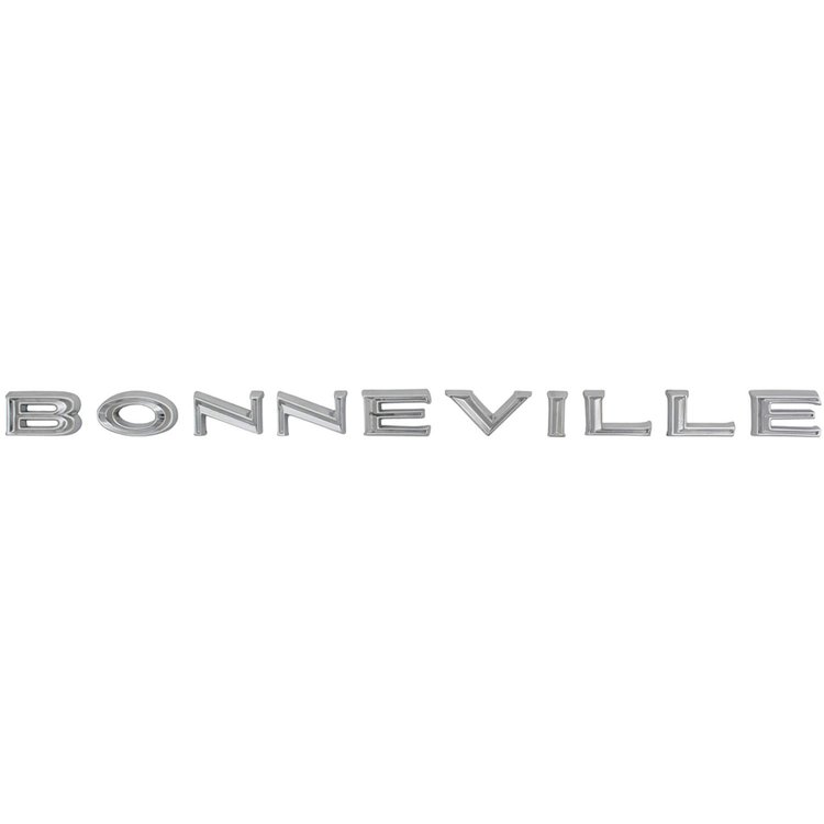 Emblem Fender/Door 1966 Bonneville Letters