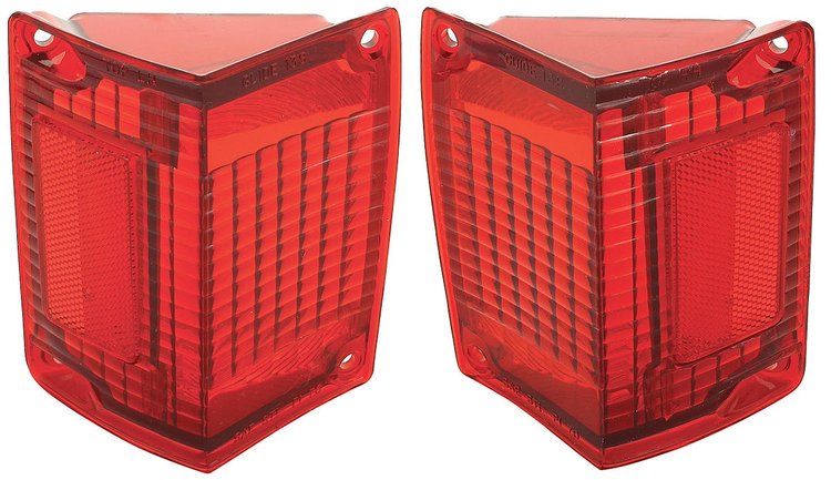 Tail Lamp Lens 1970-72 Chevelle Wagon/El Camino