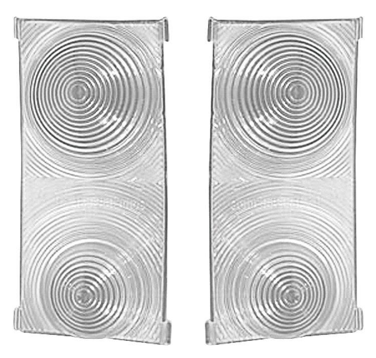 Tail Lamp Inner Diffusers 1965 El Camino