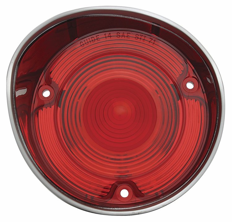 Lens Tail Lamp 1971 Chevelle w/o Trim