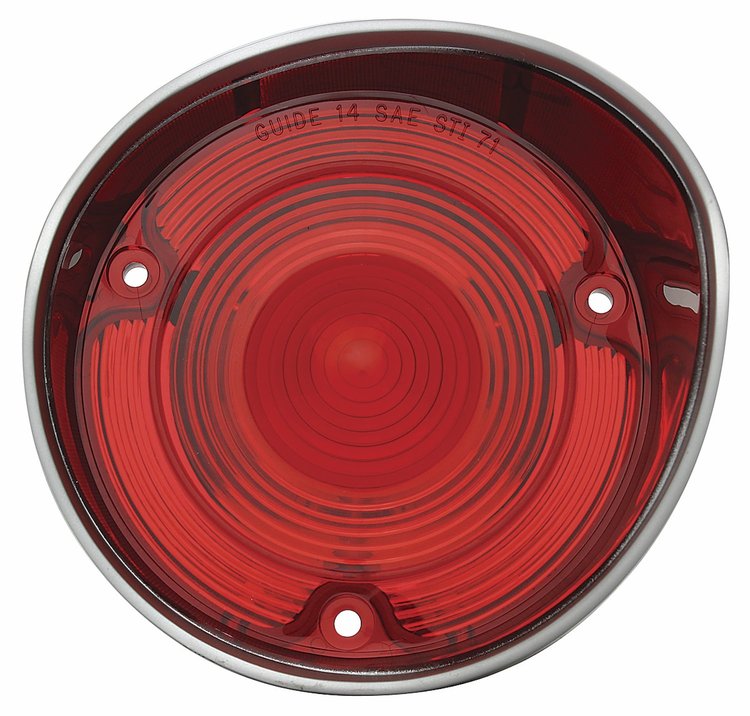 Lens Tail Lamp 1971 Chevelle w/o Trim