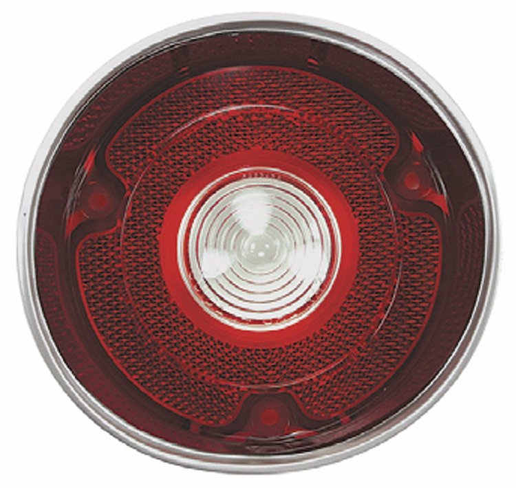 Lens Backup 1971 Chevelle W/O Trim