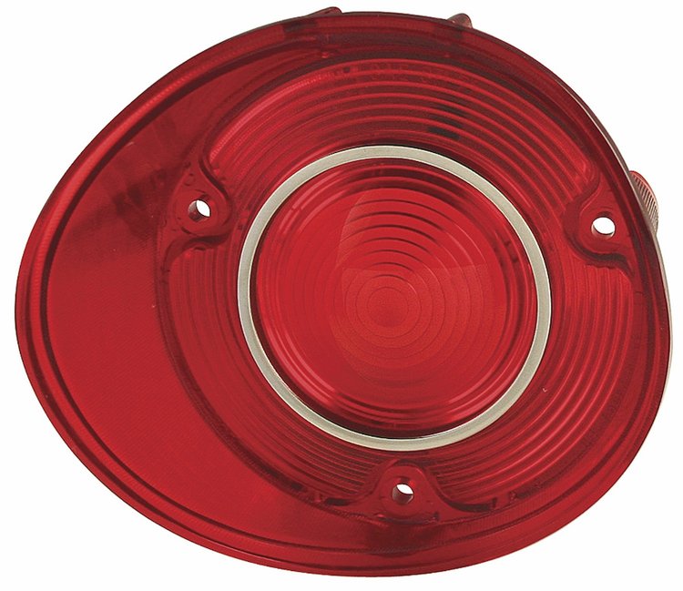 Tail Lamp Lens for 1972 Chevy Chevelle with Trim [Left/Driver Side]