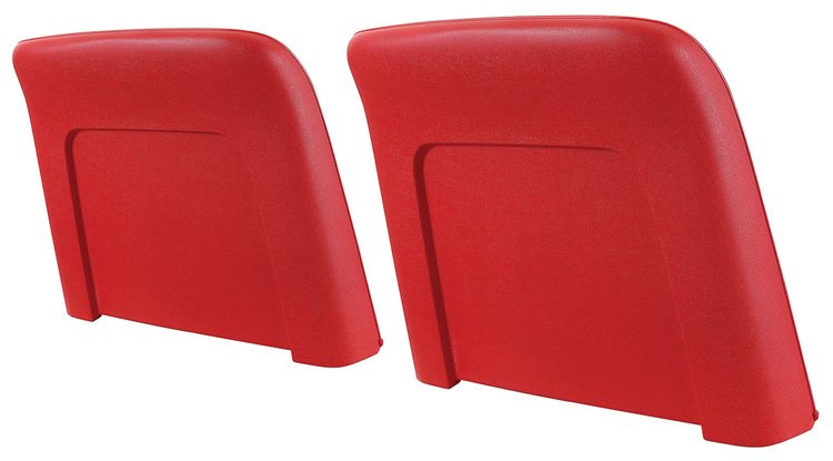 SEATBACK BUCKET PAIR RED