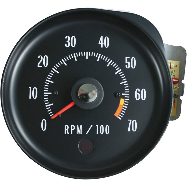 Gauge Tachometer 1971 Chevelle/El Camino/Monte Carlo LS6 6500 Red Line