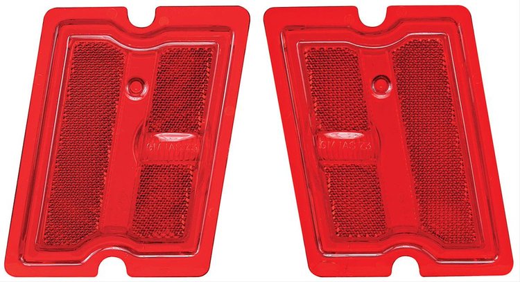 Lens Rear Side Marker Light 1973-77 El Camino Passenger Side