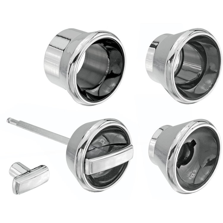 Knob/Bezel Set Dash 1968 Chevelle/El Camino