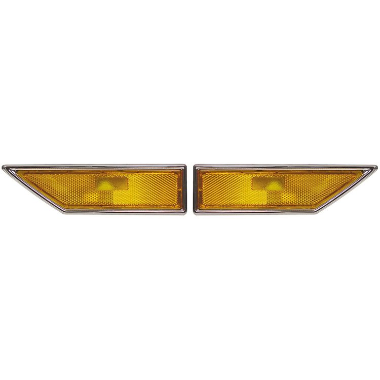 Marker Light for 1970-1972 Oldsmobile Cutlass, 4-4-2 [Amber, Front]