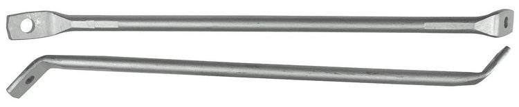 C220409-PR Fender Brace, 1966-72 Chevelle/El Camino/1970-72 Monte Carlo, Pair