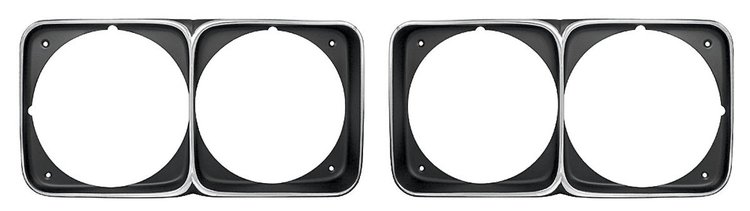 Bezels Headlamp 1972 Cutlass/442