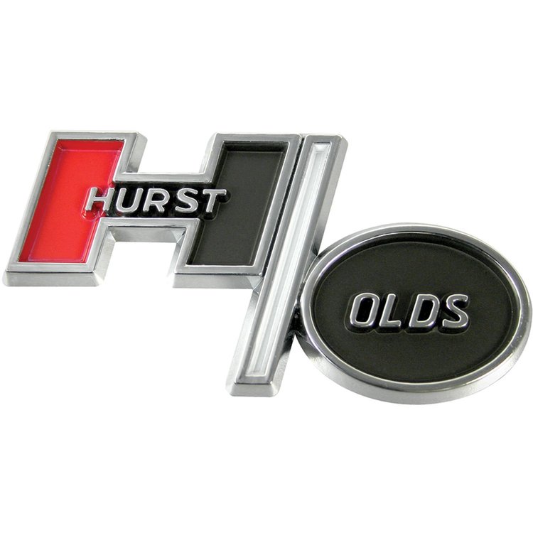 "Hurst/Olds" Fender & Trunk Emblem 1969-72 Cutlass