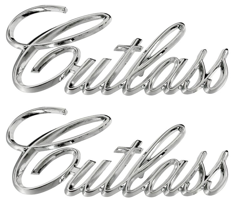1972 CUTLASS FENDER EMBLE