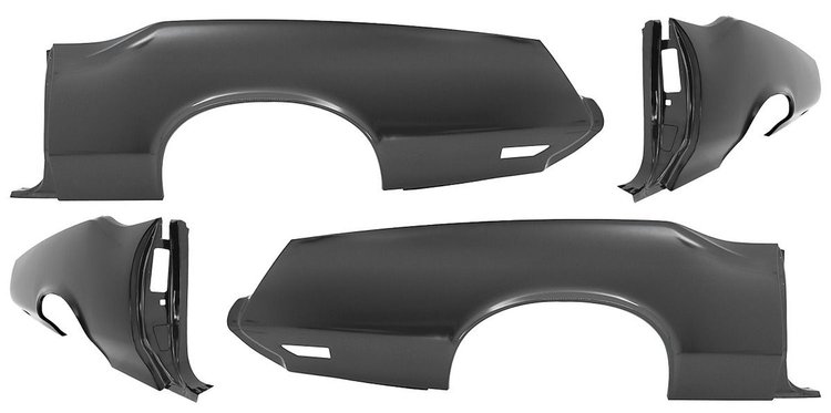 C230062-PR Quarter Panel, Complete, 1970-72 Cutlass Supreme/4-4-2 Convertible, Pair