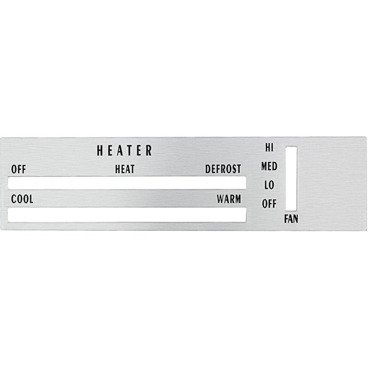 Faceplate Heater Control 1970-72 Oldsmobile